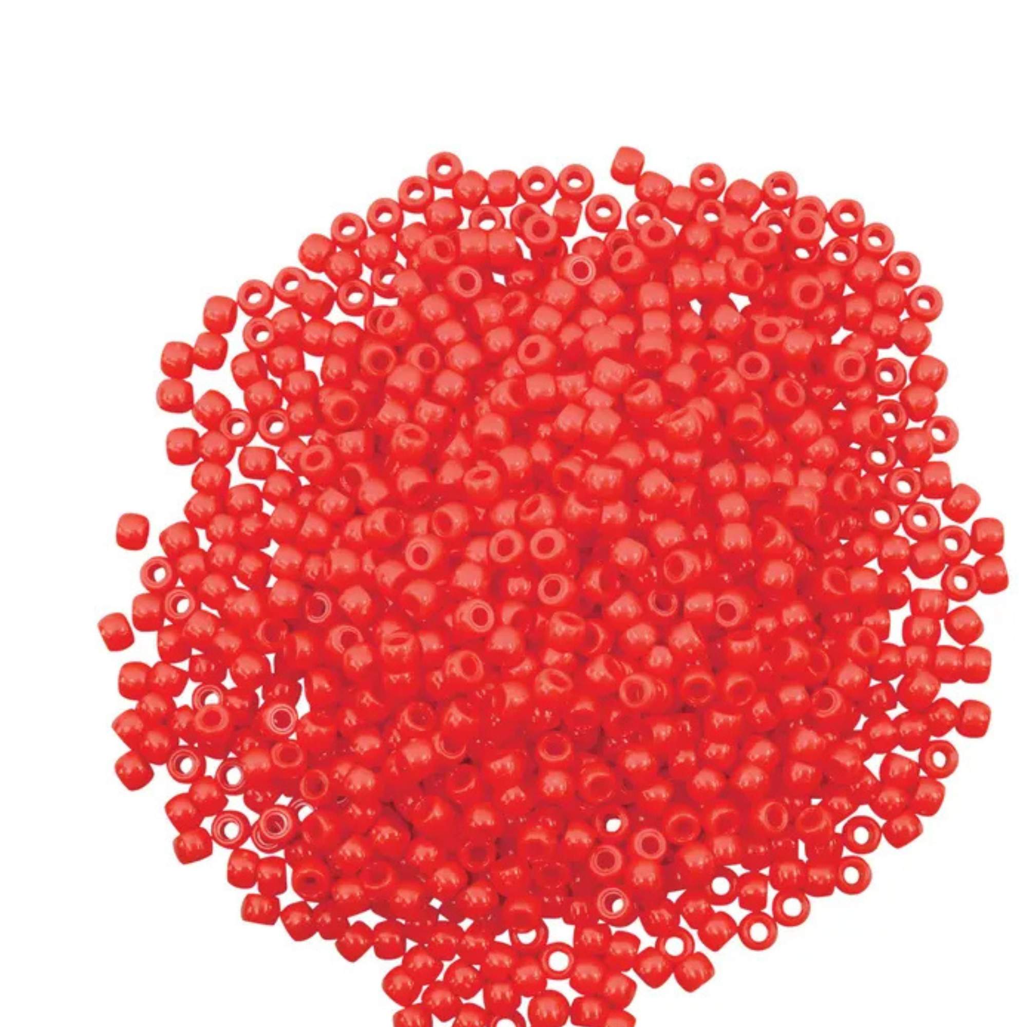 Deluxe Large Red Bead Kit: 50 Pack Bead kit DIY size and feature image
