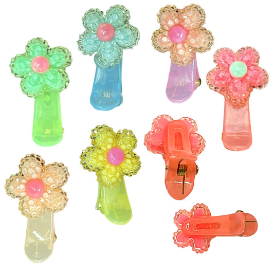 Small Flower Baby Hair Clips