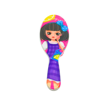 Princess Detangler Hair Brushes for Girls: 1 Pack Holiday Gift Kids Hair lifestyle use image