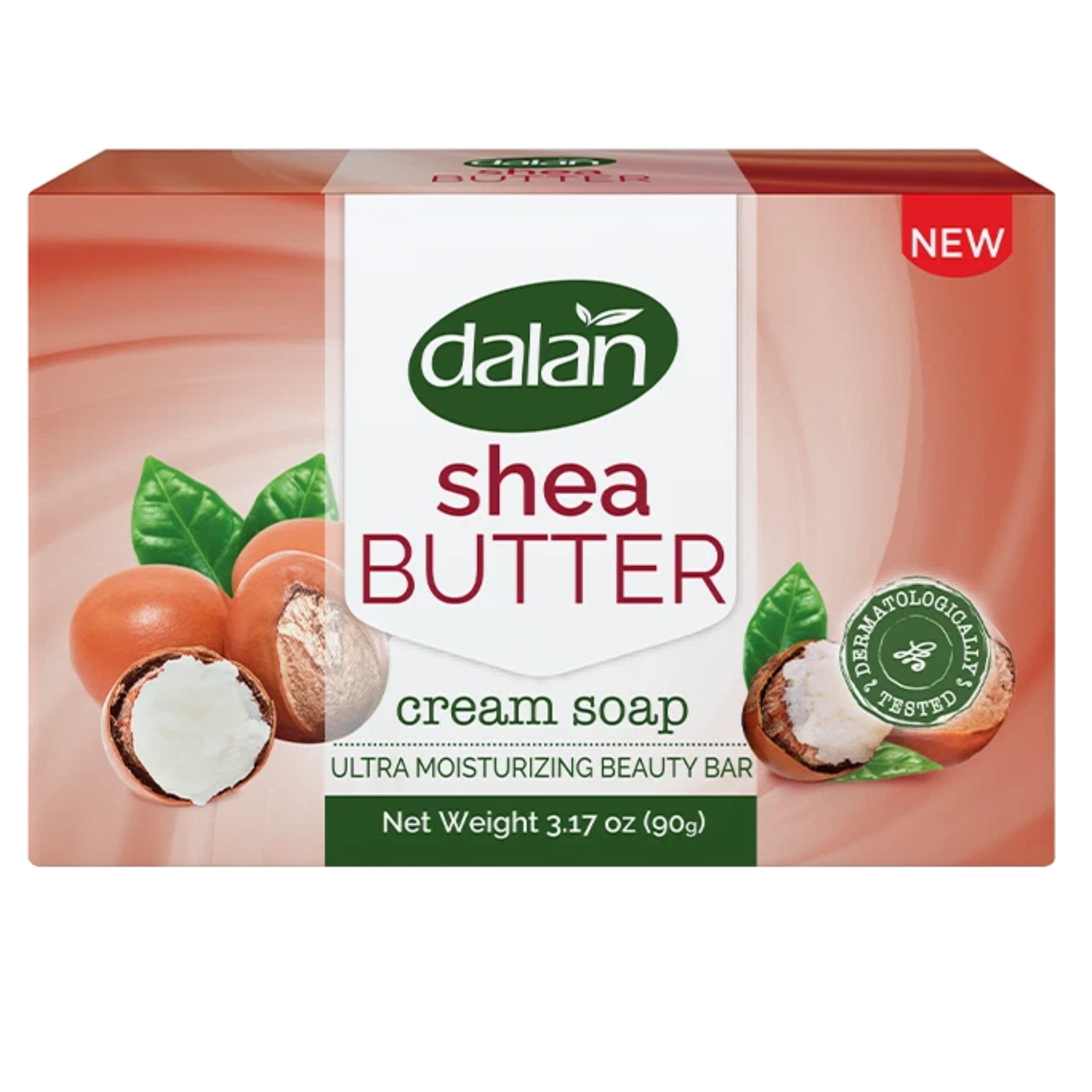 3.17oz Dalan Shea Butter Cream Soap Bar: 1 Bar Soap Bath Soap Bathroom size and feature image