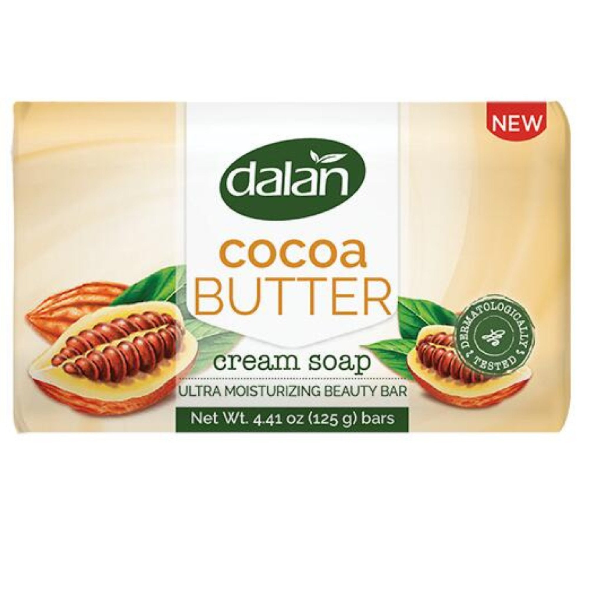 3.17oz Dalan Cocoa Butter Cream Soap Bar: 1 Bar Soap Bath Soap Bathroom size and feature image