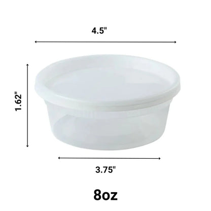 Heavy Duty Deli Food Storage Containers with Lids