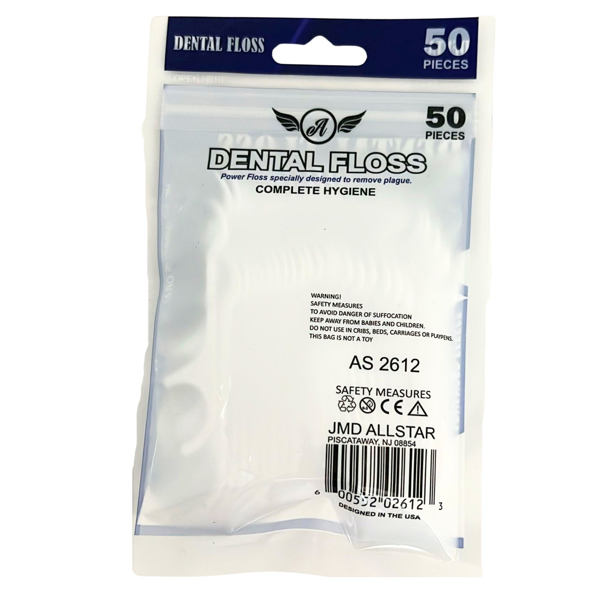 Dental Floss Picks – Easy Glide for Daily Oral Care: 50 Pack product detail image