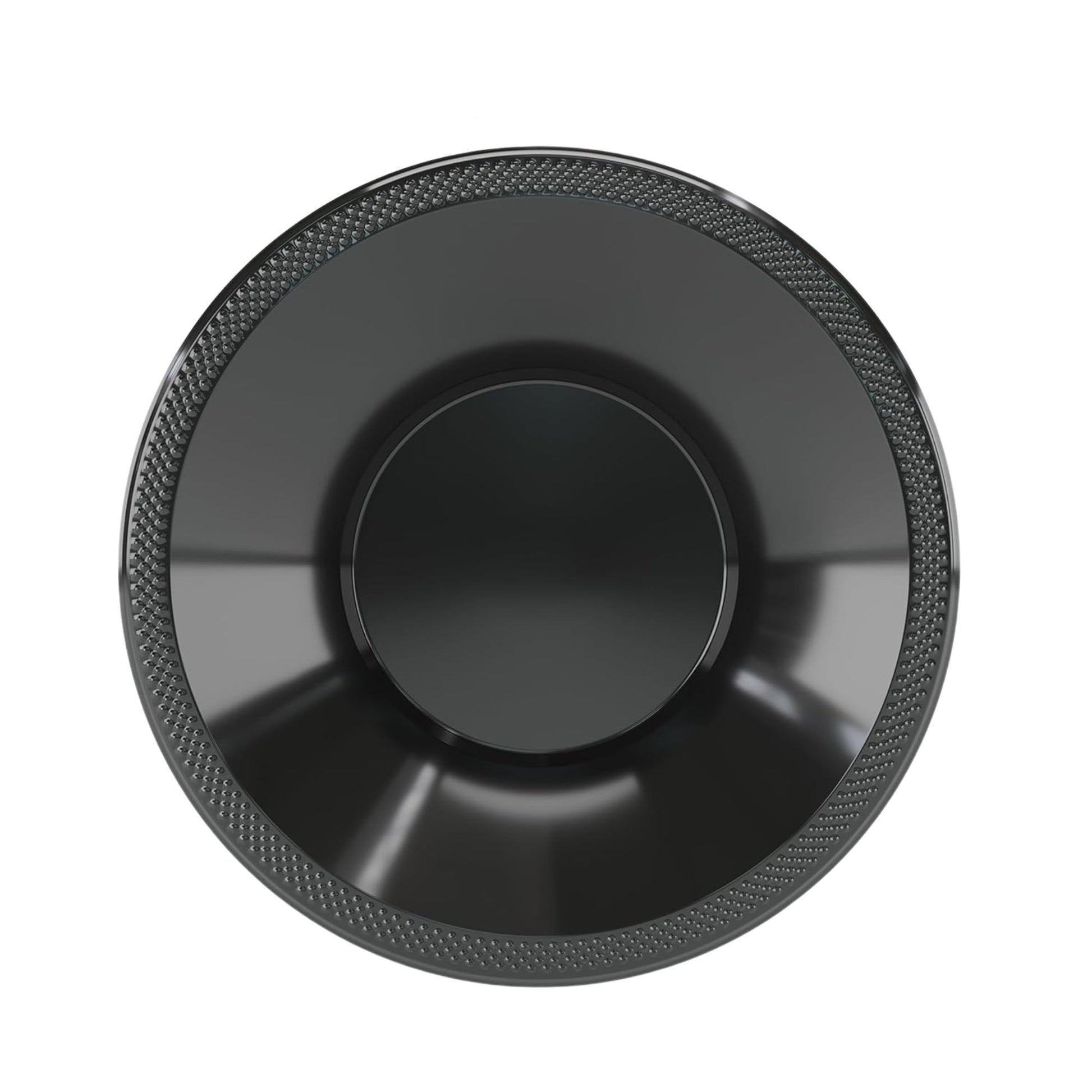 Disposable 15oz Black Plastic Bowl