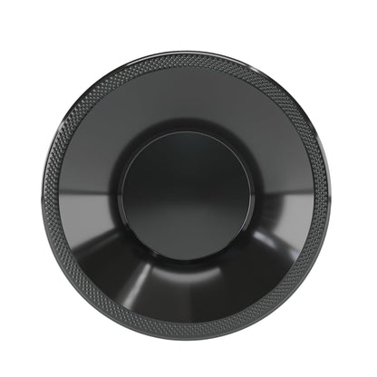 Disposable 15oz Black Plastic Bowl
