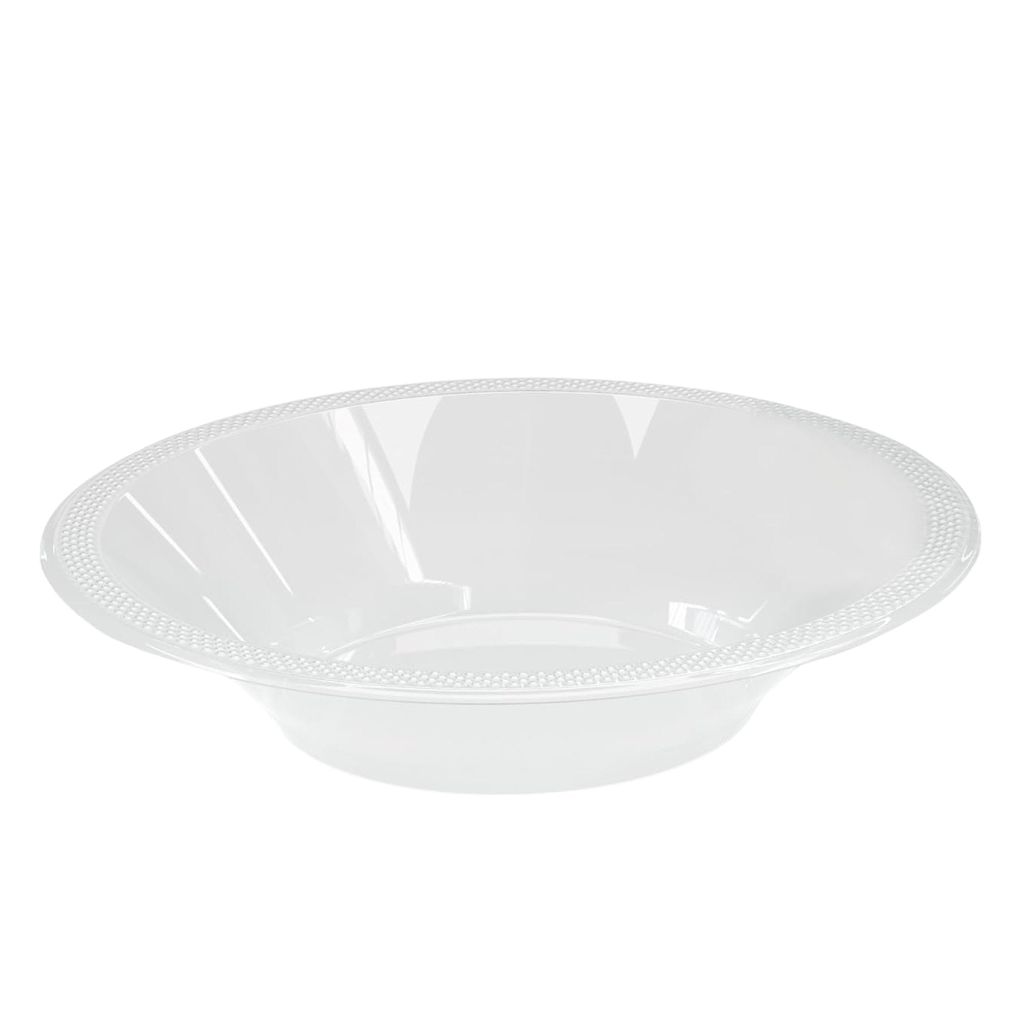 Disposable 15oz Clear Plastic Bowl: 6 Pack Plastic Bowls main product image