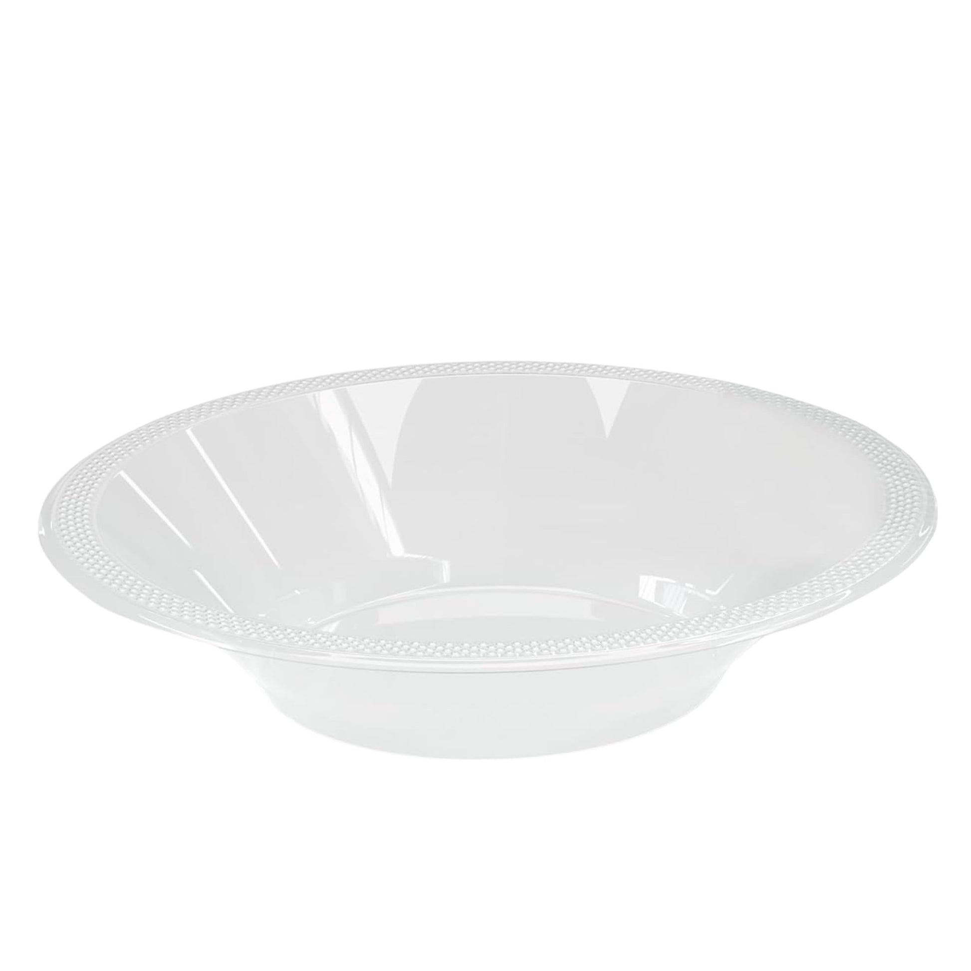 Disposable 15oz Clear Plastic Bowl: