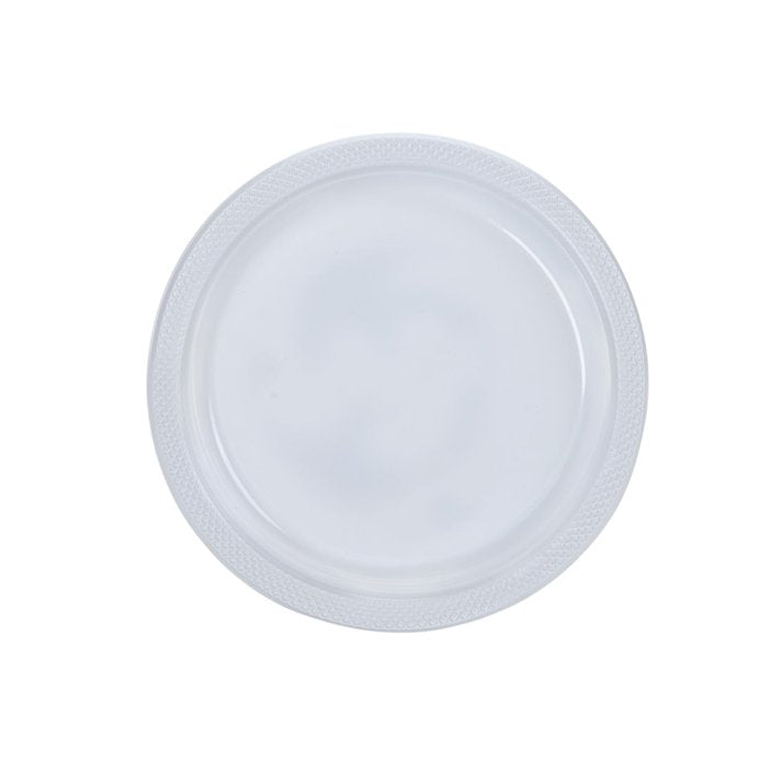 Disposable 7" Clear Salad Plastic Plates: 6 Pack Kitchen Catalog, Disposable Plates main product image