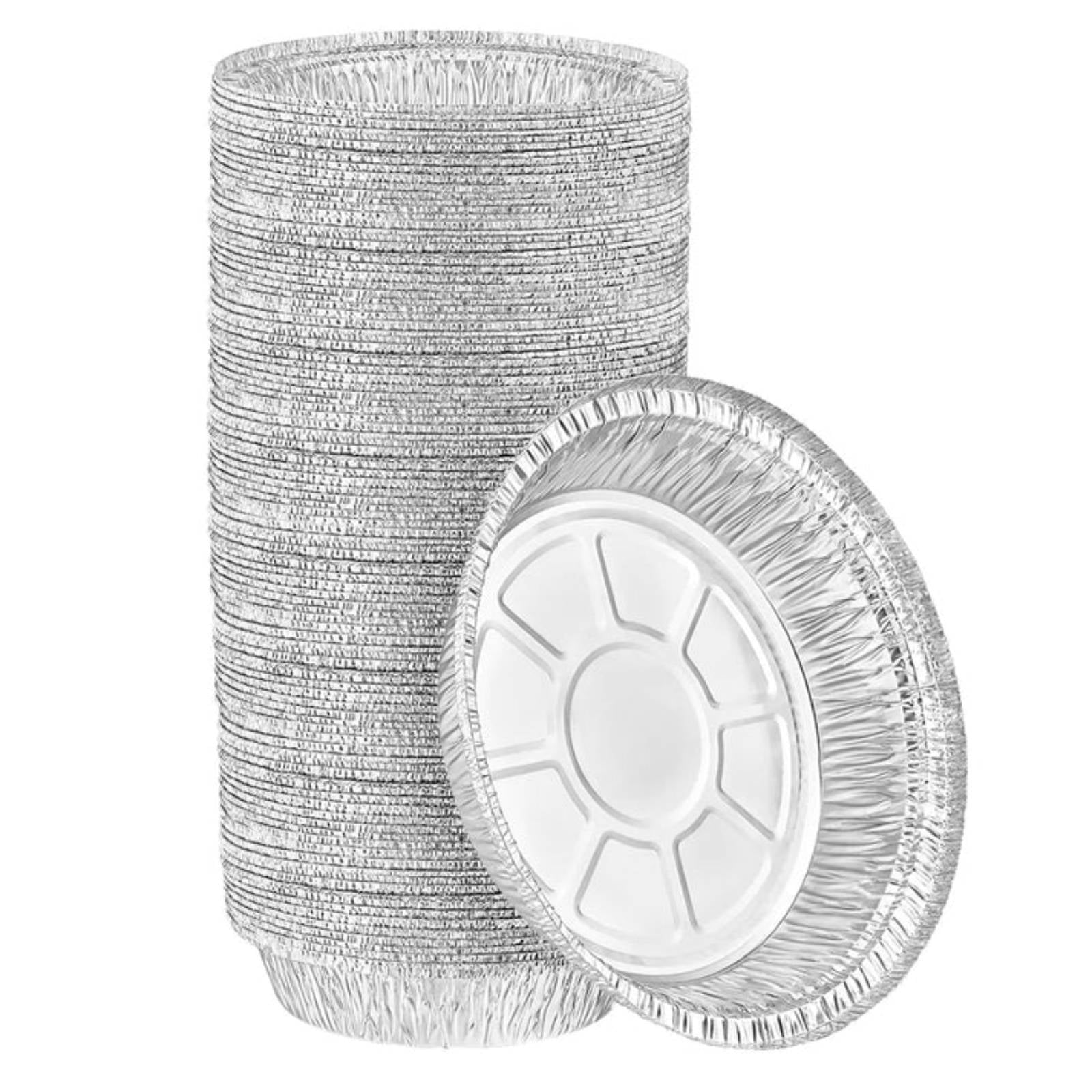 Disposable 7" Aluminum Foil Round Pans: 5 Pack Aluminum Baking product image 5