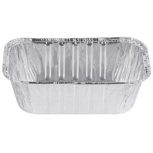 Disposable Aluminum 1lb Rectangular Loaf Pans