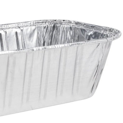 Disposable Aluminum 1lb Rectangular Loaf Pans