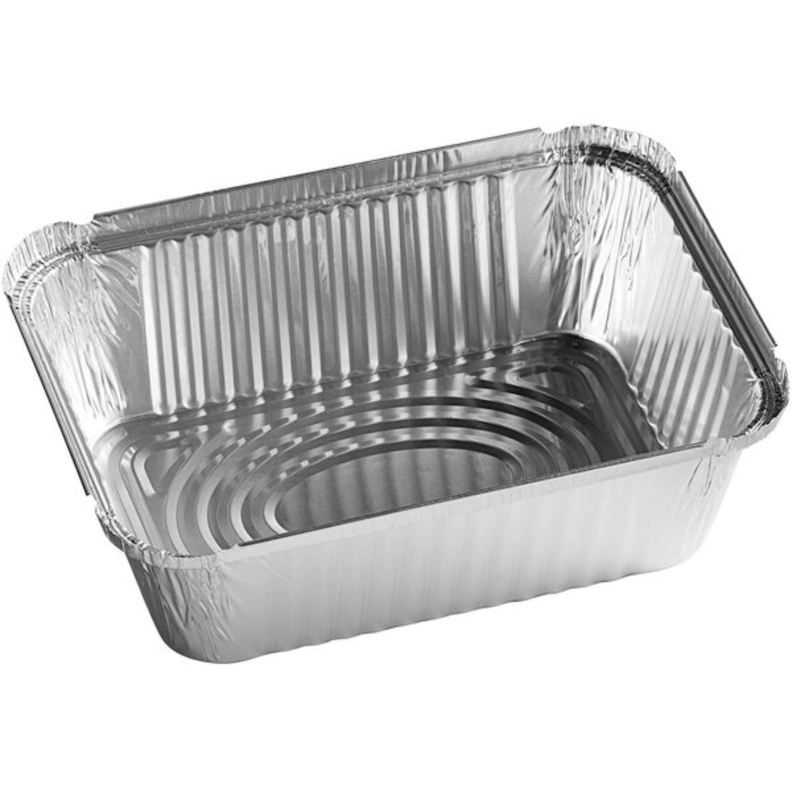 Disposable Aluminum 5Lb 9.5” x 7" Oblong Pans: 2 Pack Aluminum Baking size and feature image