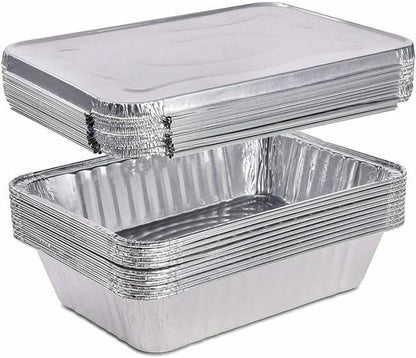Disposable Aluminum 5lb Rectangular Loaf Pans