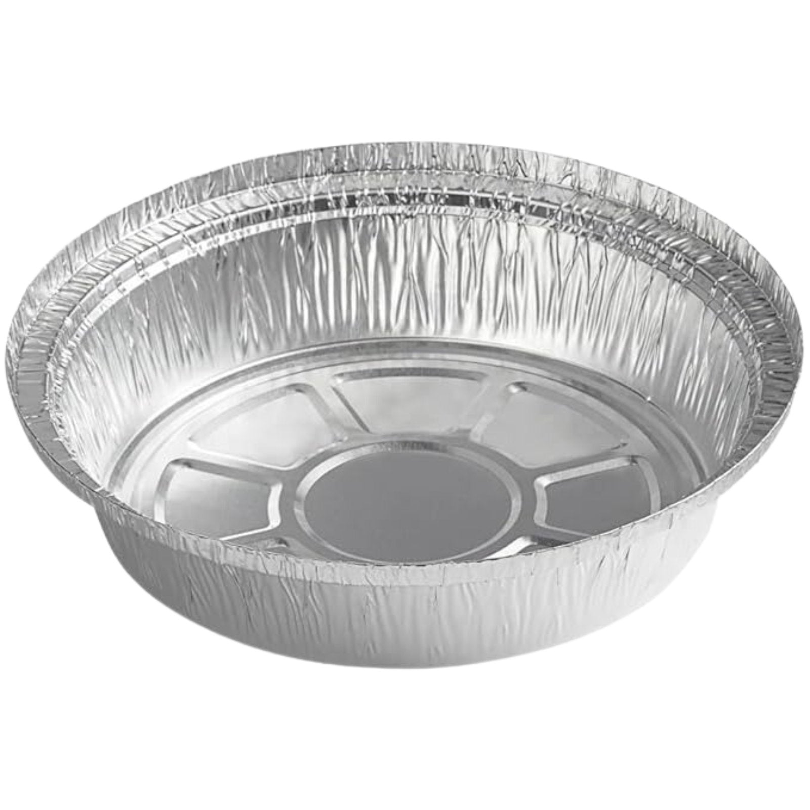 Disposable 9"Aluminum Foil Round Pans: 4 Pack Aluminum Baking main product image