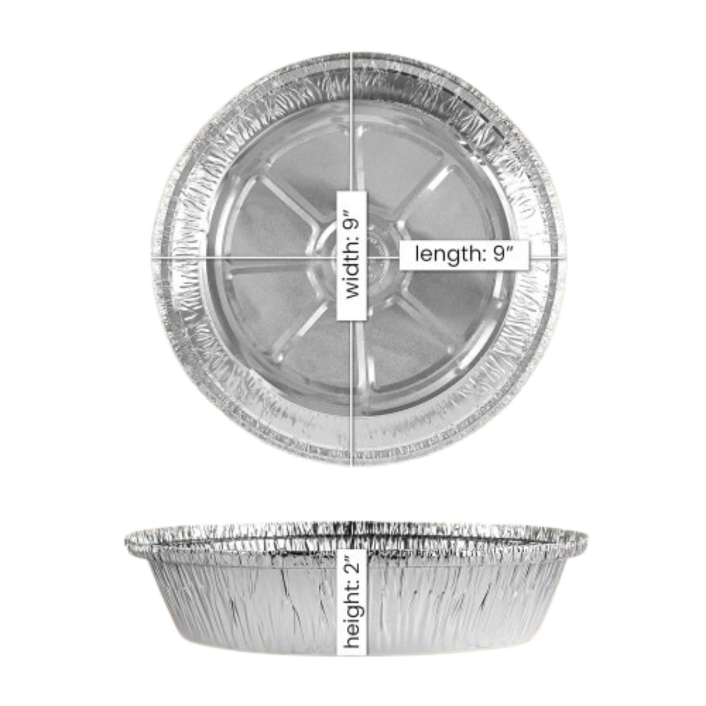 Disposable Aluminum Foil Round Pans