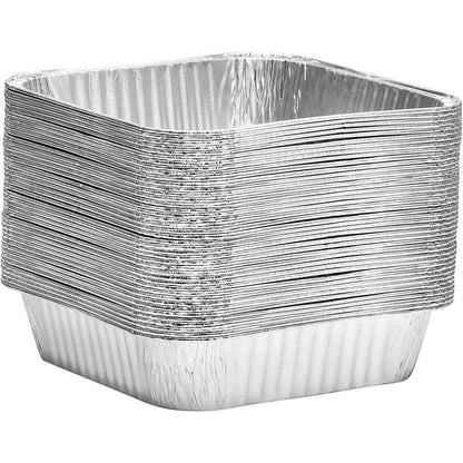 Disposable Aluminum Square shallow Cake Baking Pan