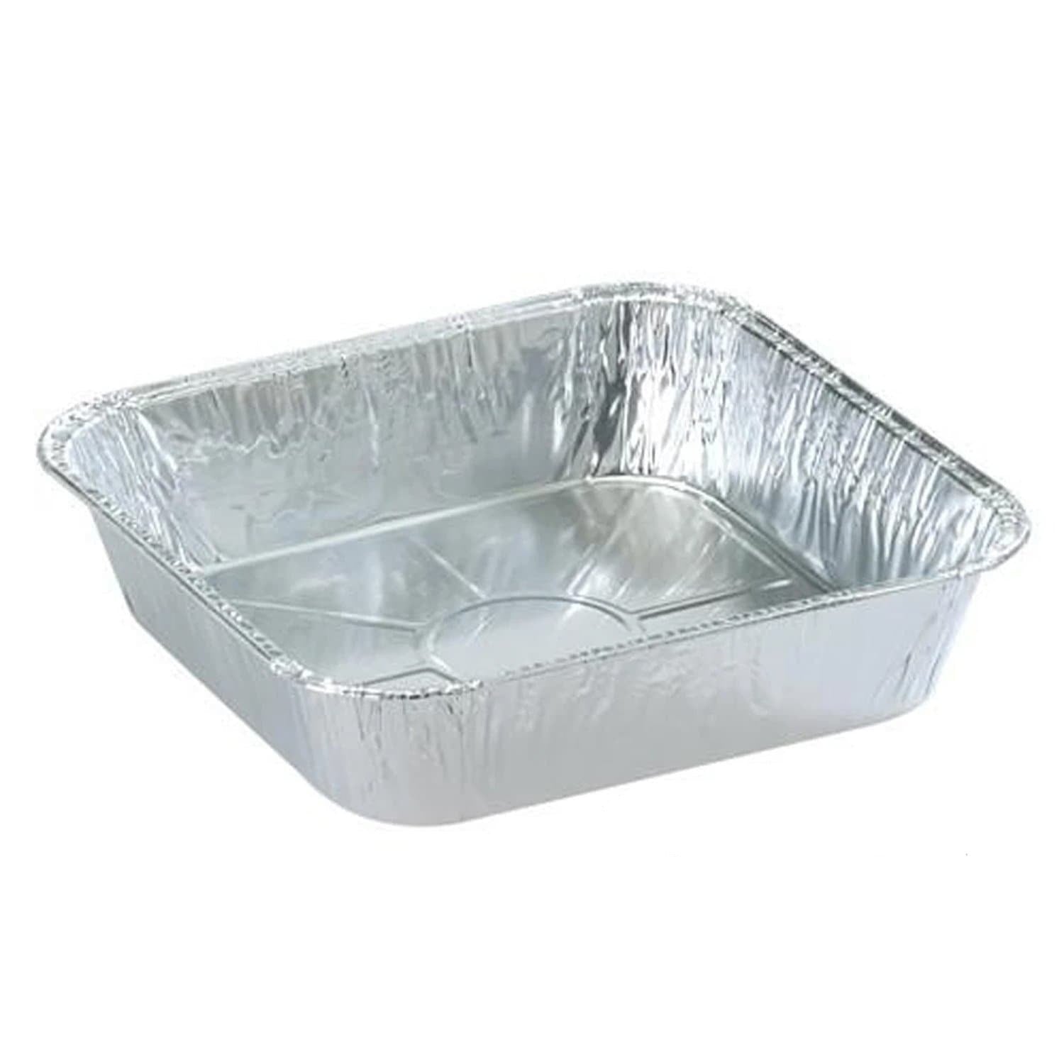 Disposable Aluminum 8" Square shallow Cake Baking Pan: 3 Pack Square Pans Aluminum Baking main product image