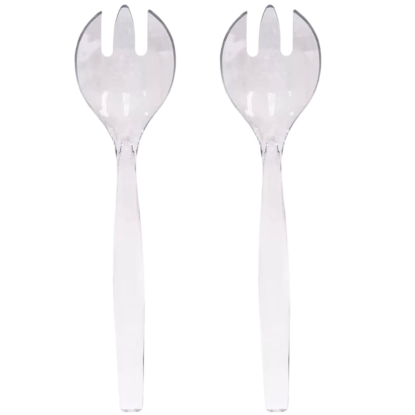 Disposable Clear Plastic 10" Serving Forks