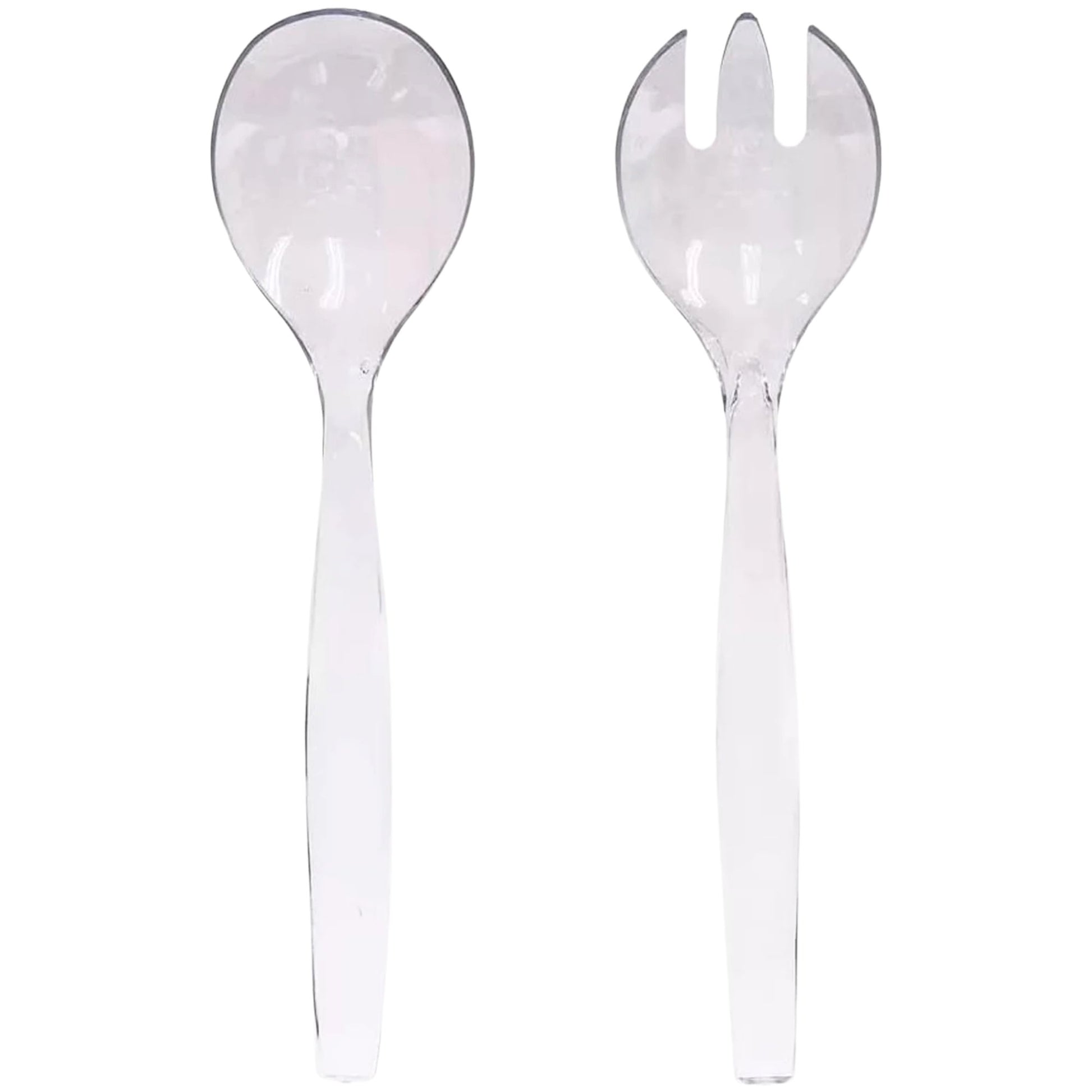 Disposable Clear Plastic 10" Serving Utensils