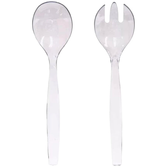 Disposable Clear Plastic 10" Serving Utensils