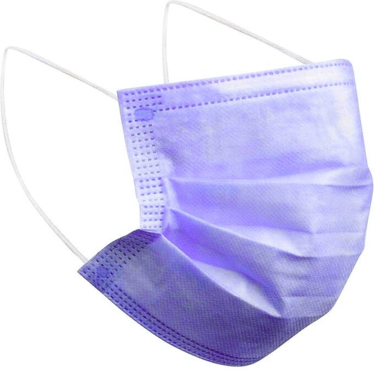 Disposable 3-Ply Face Masks with Elastic Earloops