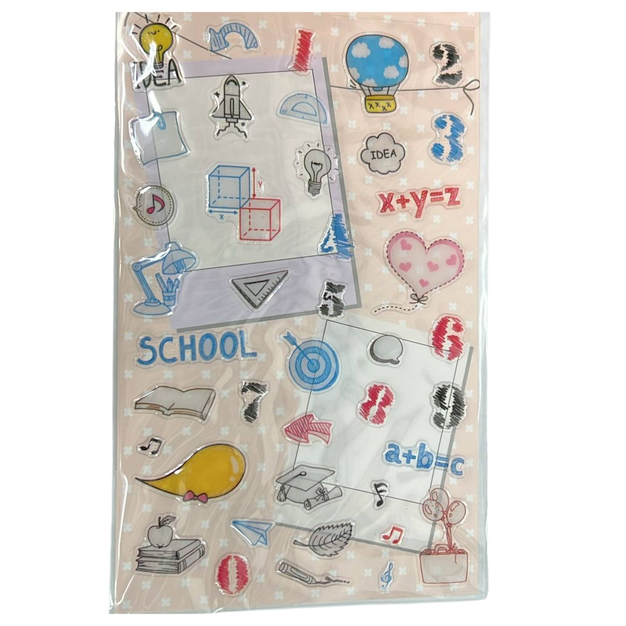 DIY School Stickers – Creative & Customizable Stickers: 1 Pack size and feature image
