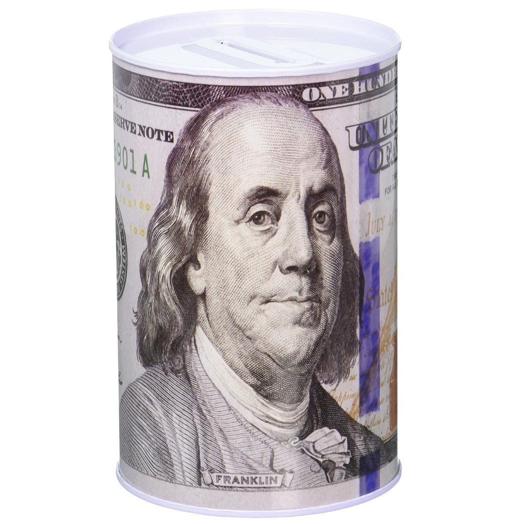 $100 Dollar Bill Piggy Bank 6X4 Inches Piggy Banks gifts main product image