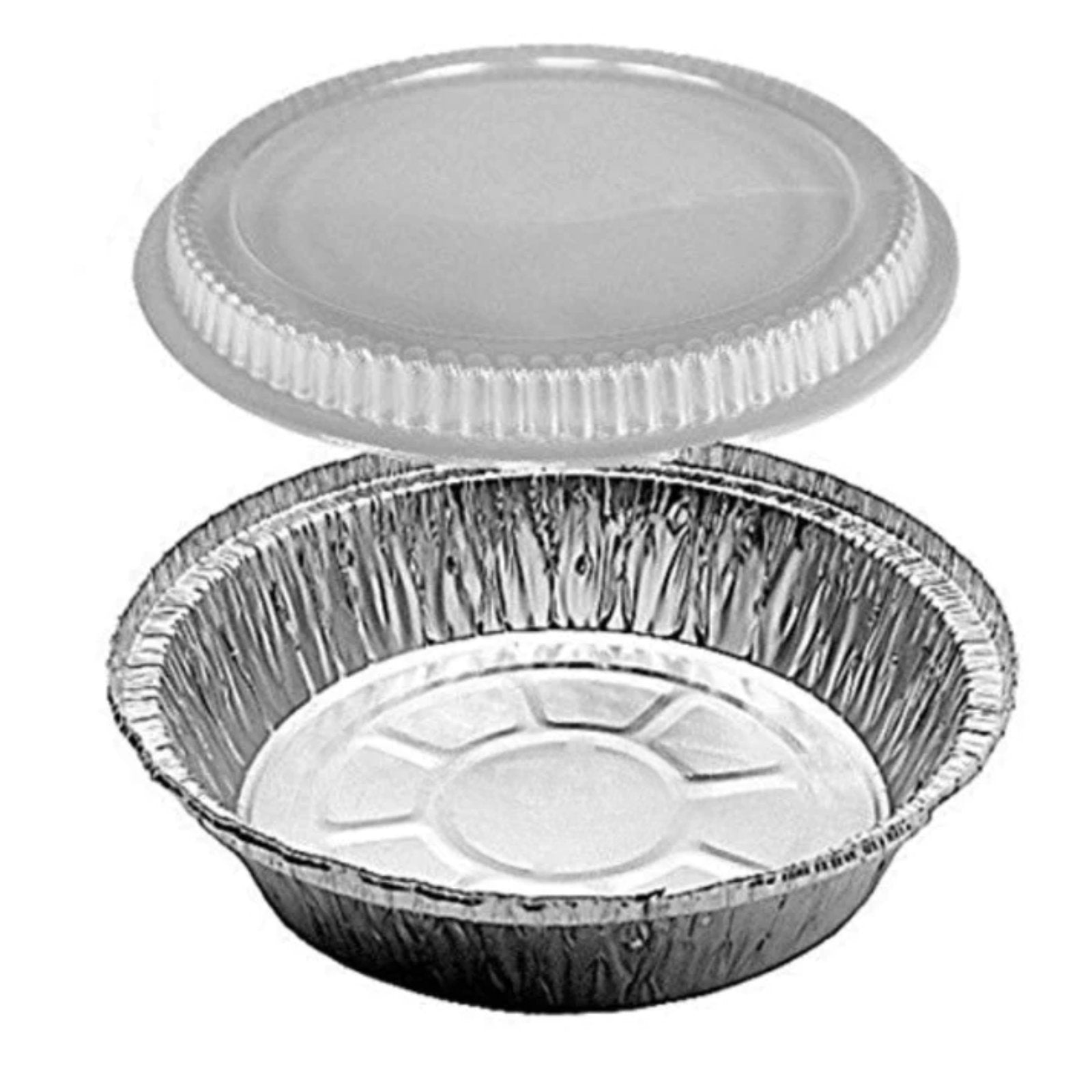 9" Dome Lids for Disposable Aluminum Round Pan: 4 Pack Round Pans Aluminum Baking size and feature image