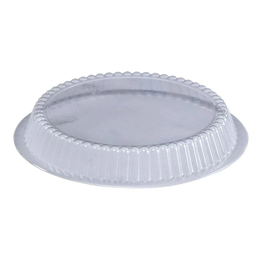  Dome Lids for Disposable Aluminum Round Pan