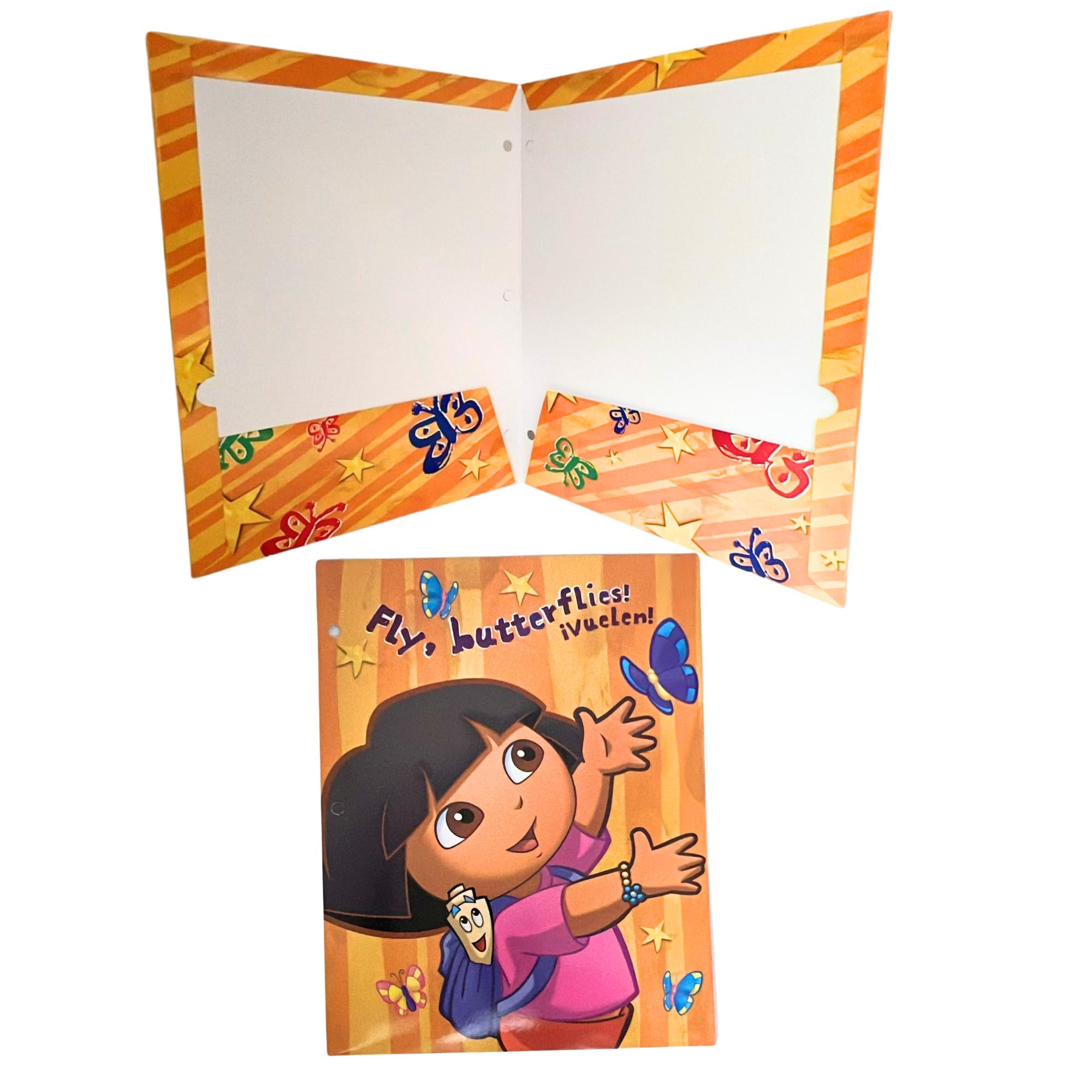 Dora Explorer 12"x9" Pocket File Folders: 1 Pack Pocket Folders size and feature image