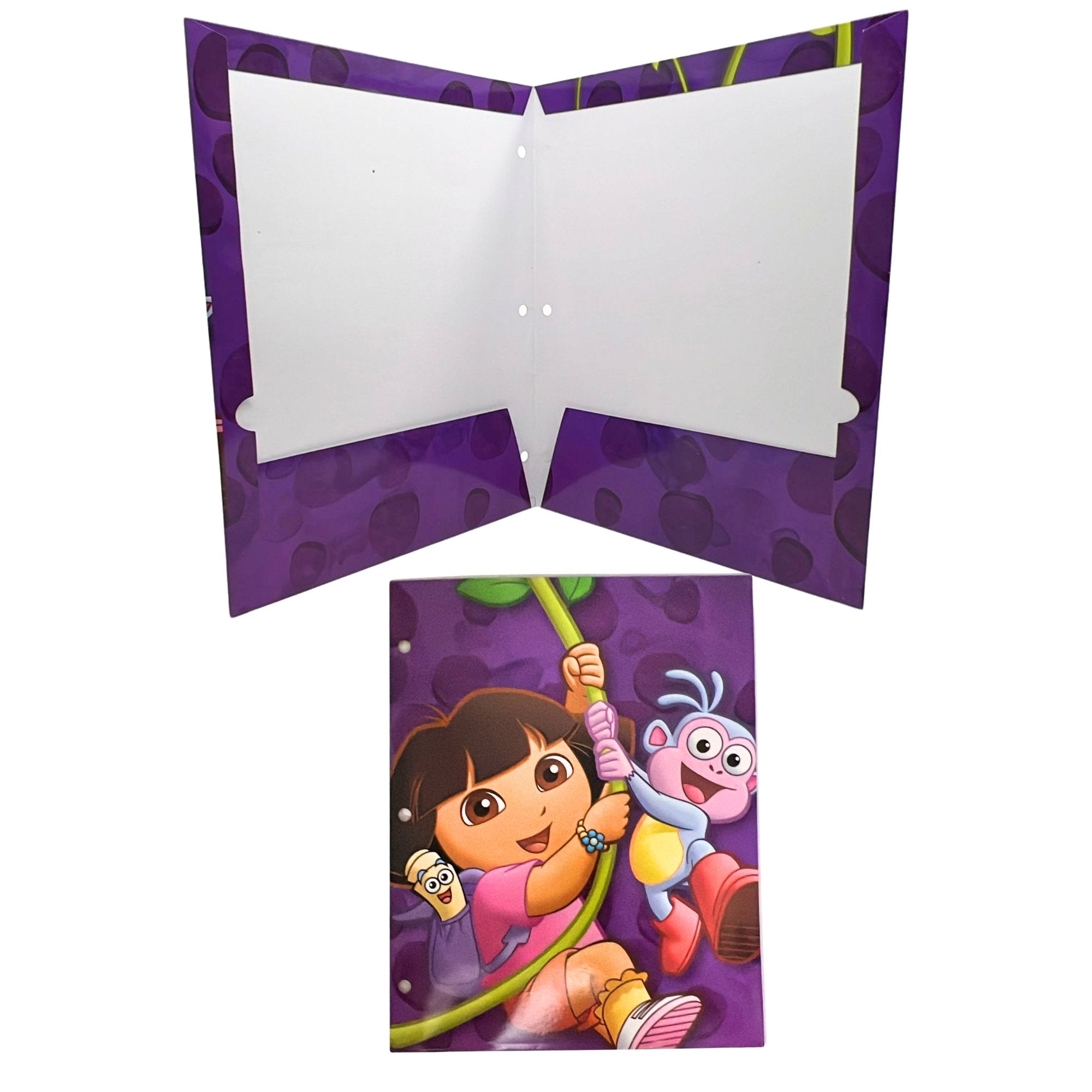Dora Explorer 12"x9" Pocket File Folders: 1 Pack Pocket Folders size and feature image