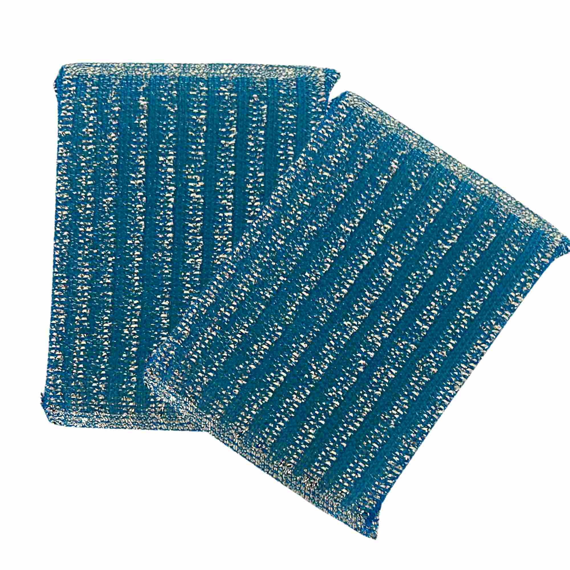 Double Side Metallic Surface Scrubber: 2 Pack Sponges & Scouring Pads Cleaning Scrubber product image 5