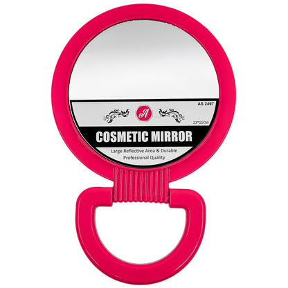 Double Sided Cosmetic Mirror with Swing Handle