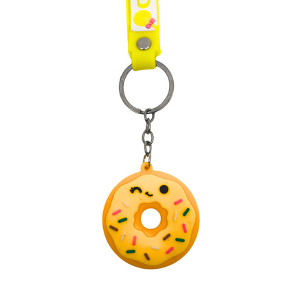 Doughnut Key Chain – Fun and Colorful Accessory for Sweet Style on the Go
