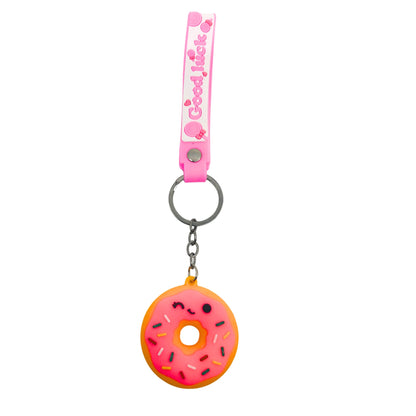 Doughnut Key Chain – Fun and Colorful Accessory for Sweet Style on the Go