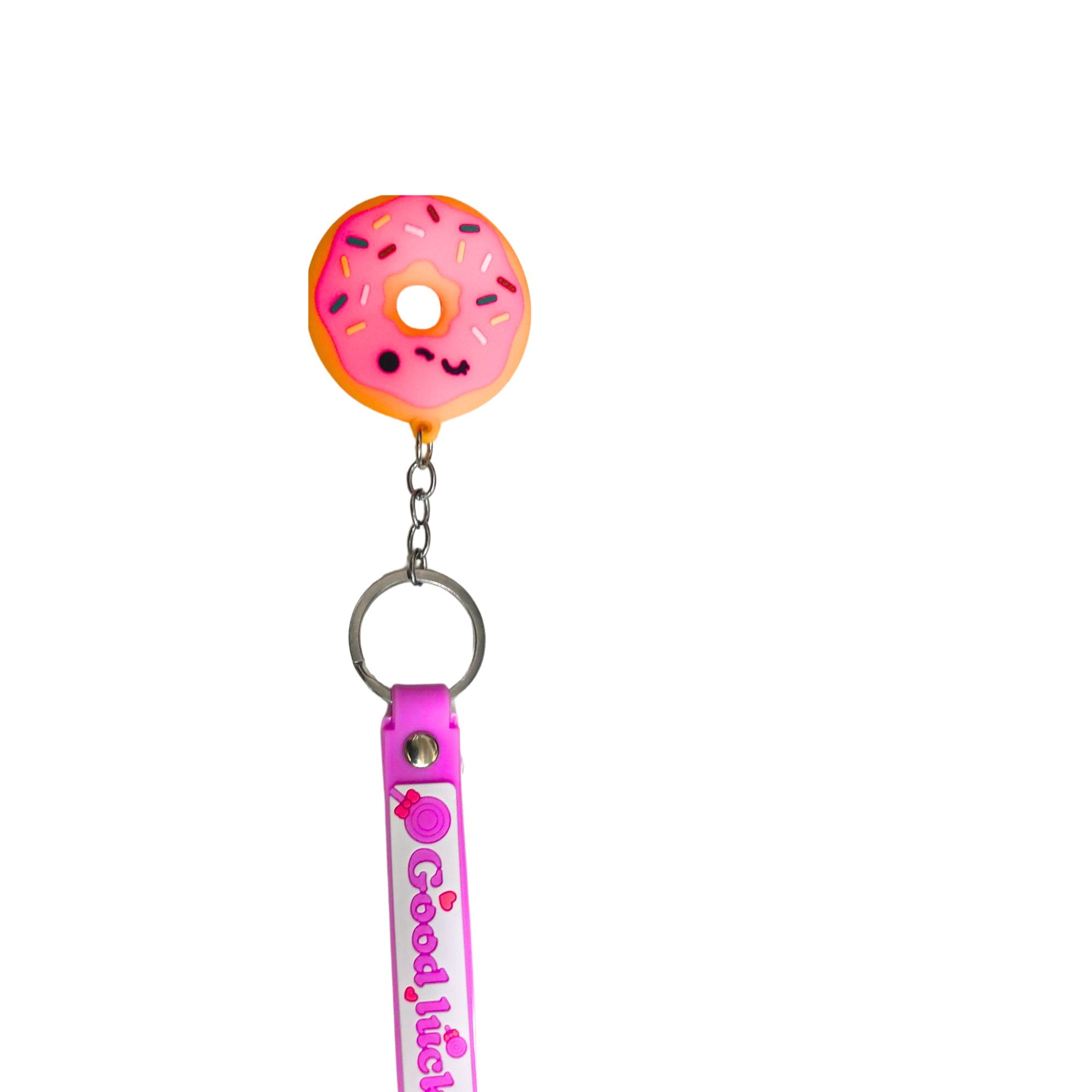 Doughnut Key Chain Colorful Accessory for Sweet Style on the Go: 1 Pack Keychain Novelty & Souvenir Catalog product image 22