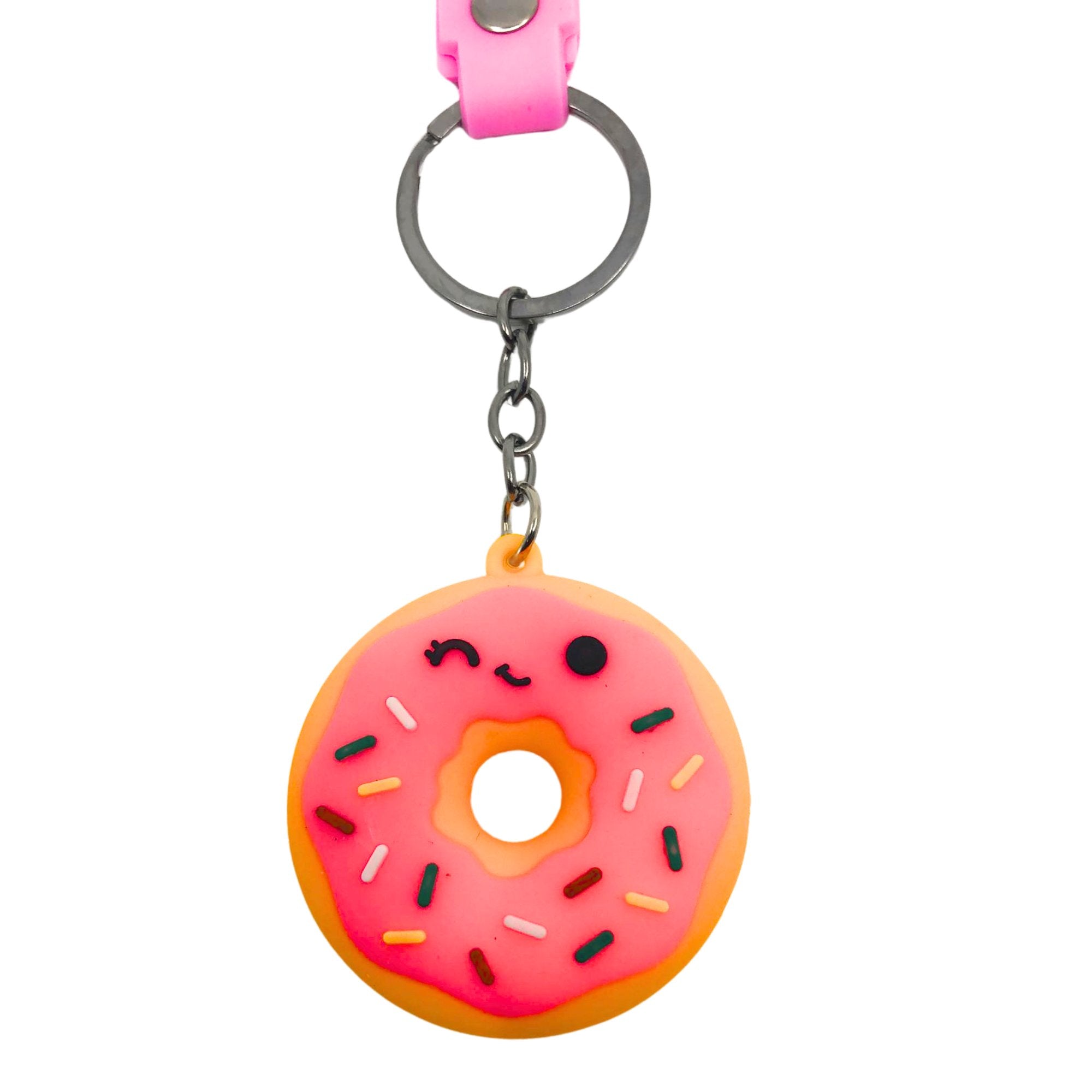 Doughnut Key Chain Colorful Accessory for Sweet Style on the Go: 1 Pack Keychain Novelty & Souvenir Catalog product image 24