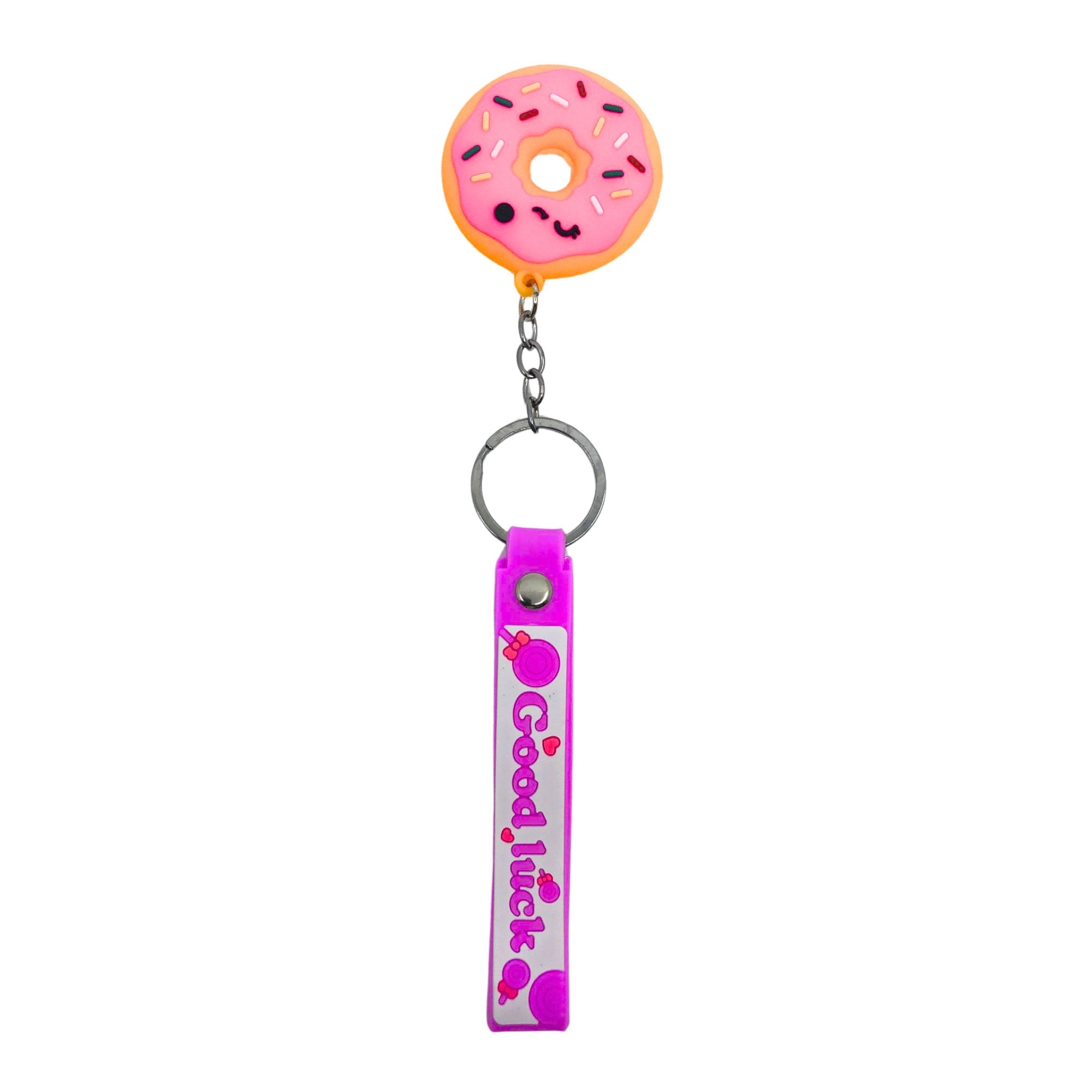 Doughnut Key Chain Colorful Accessory for Sweet Style on the Go: 1 Pack Keychain Novelty & Souvenir Catalog product image 26