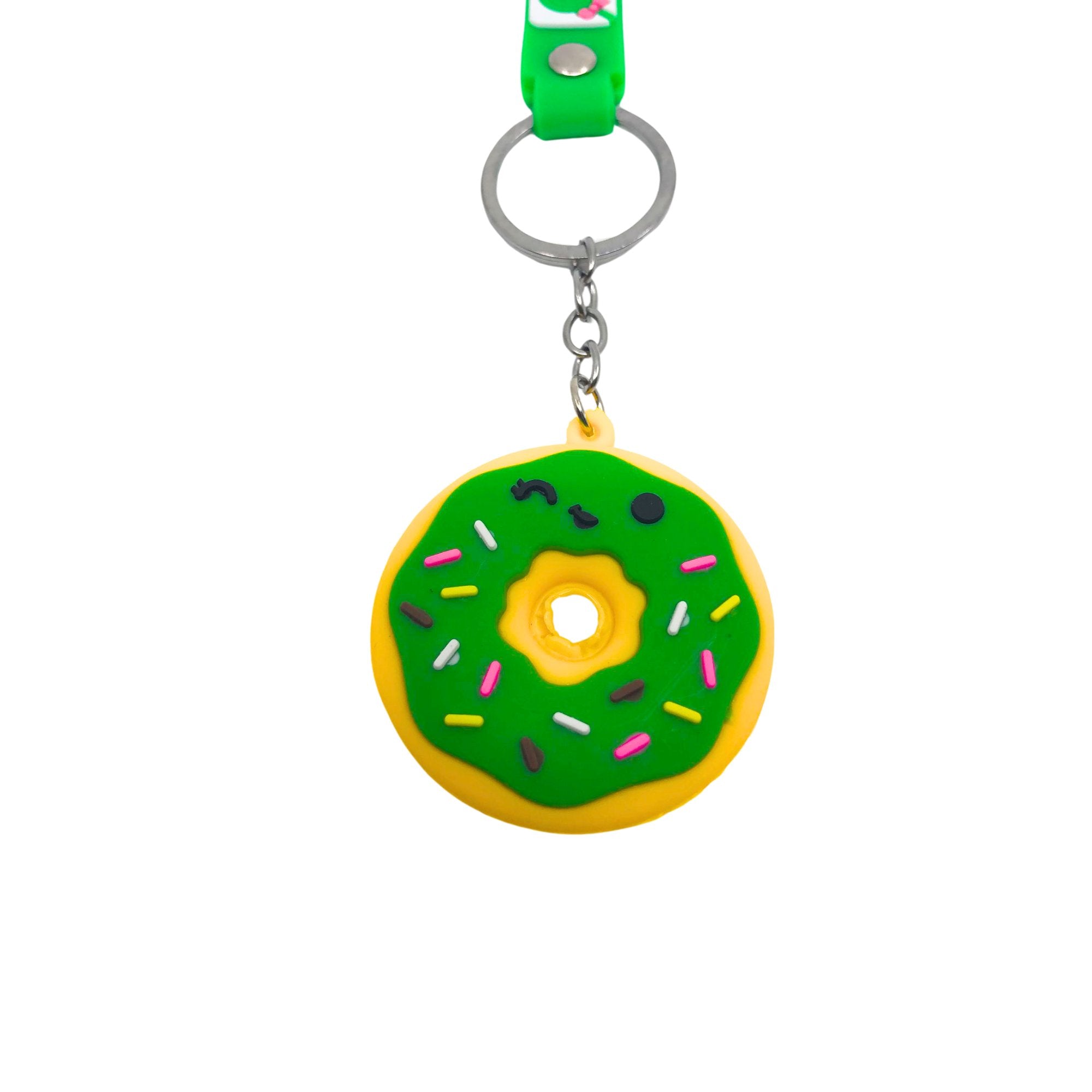 Doughnut Key Chain Colorful Accessory for Sweet Style on the Go: 1 Pack Keychain Novelty & Souvenir Catalog product image 28