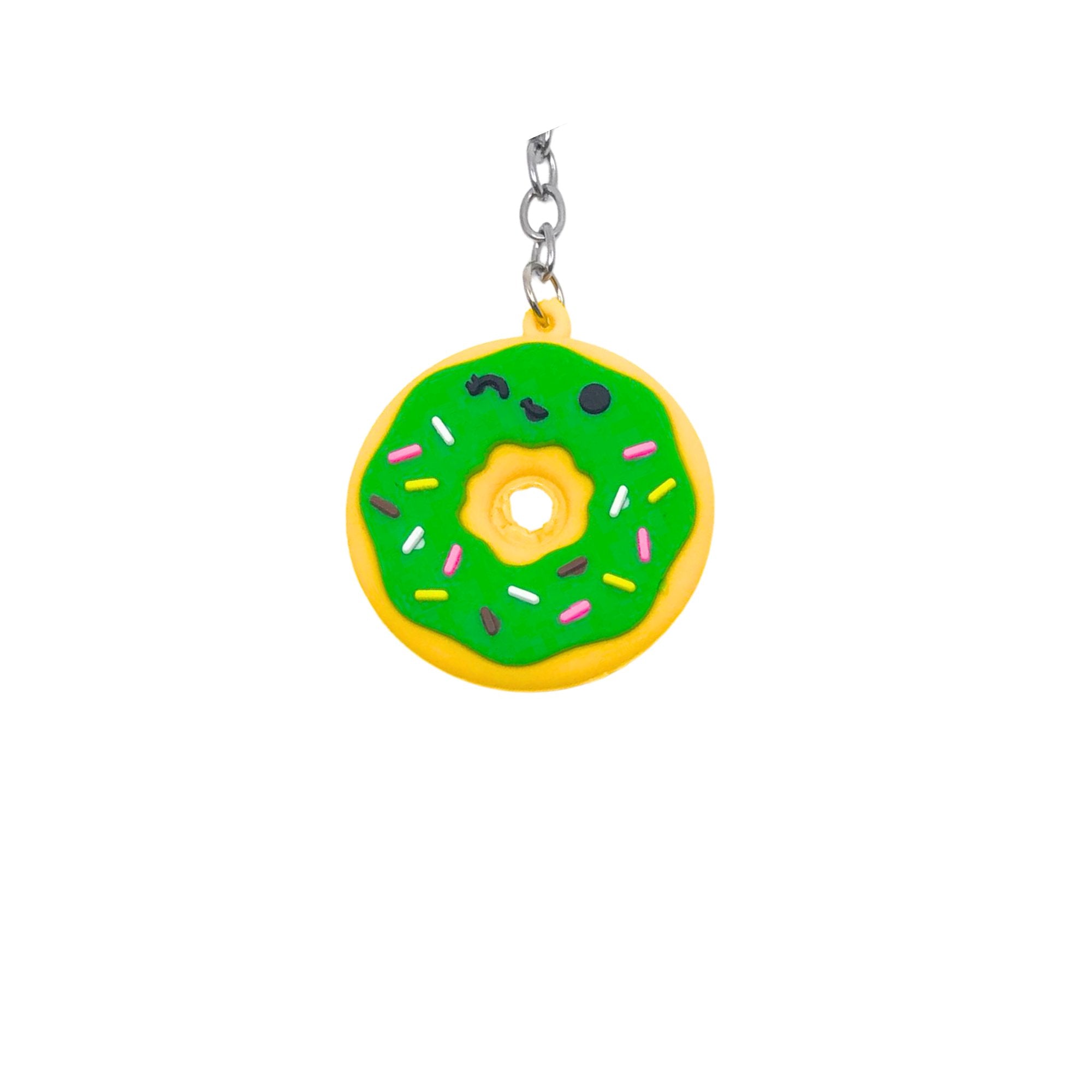 Doughnut Key Chain Colorful Accessory for Sweet Style on the Go: 1 Pack Keychain Novelty & Souvenir Catalog product image 29