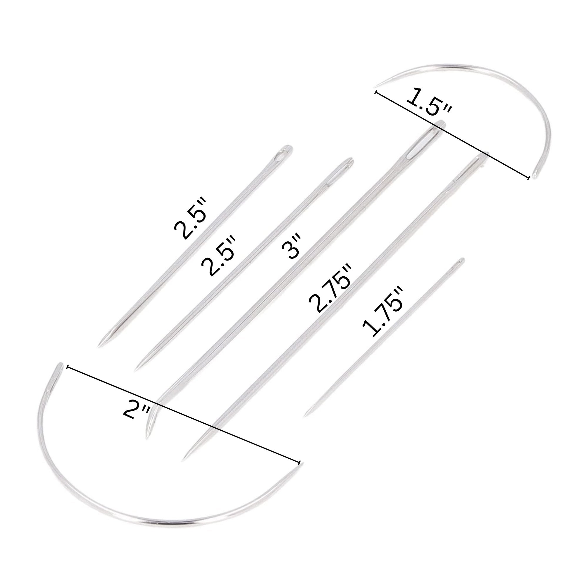 Fabric Repair Steel Hand Sewing Needles: 7 Pack Sewing Kits DIY size and feature image
