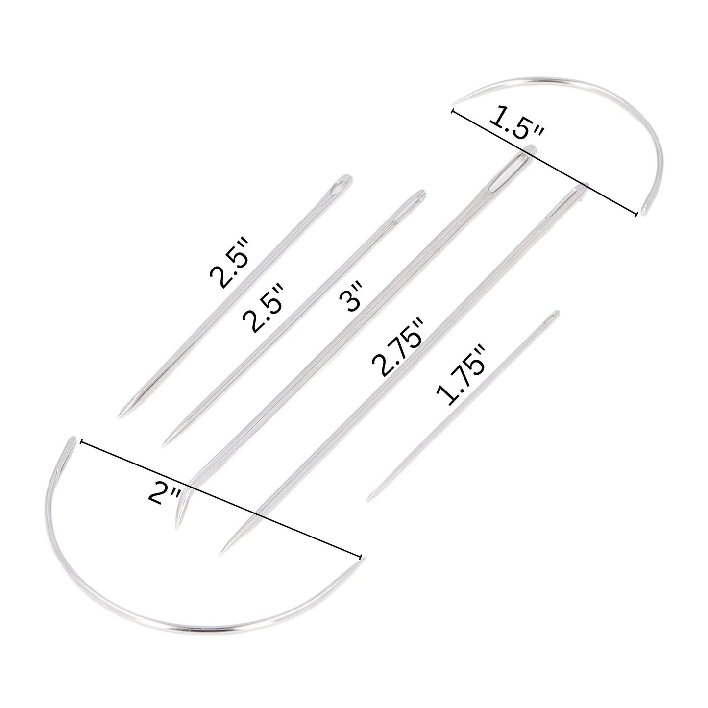 Fabric Repair Steel Hand-Sewing Needles