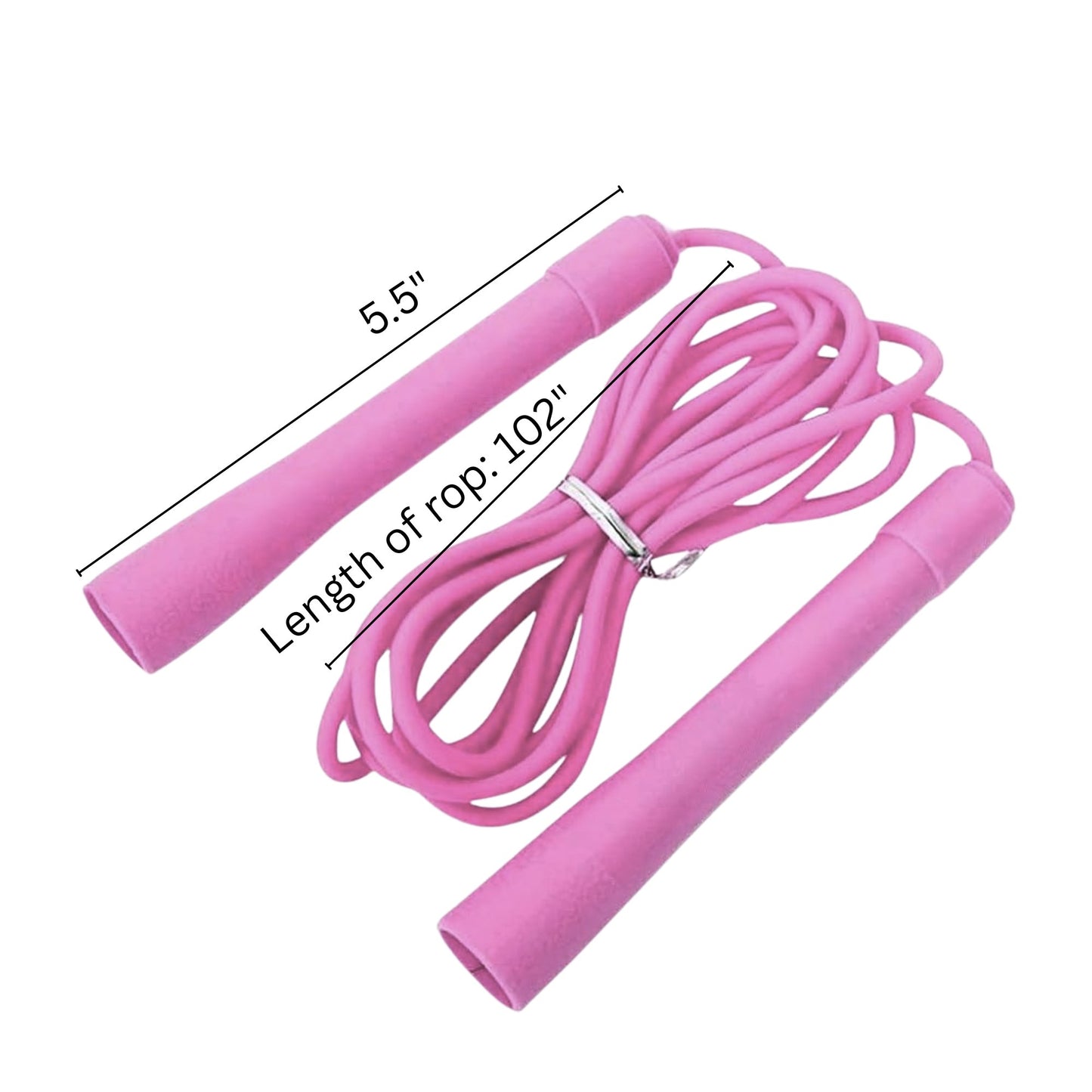 Durable PVC Jump Ropes – Lightweight and Tangle-Free for Fitness and Training