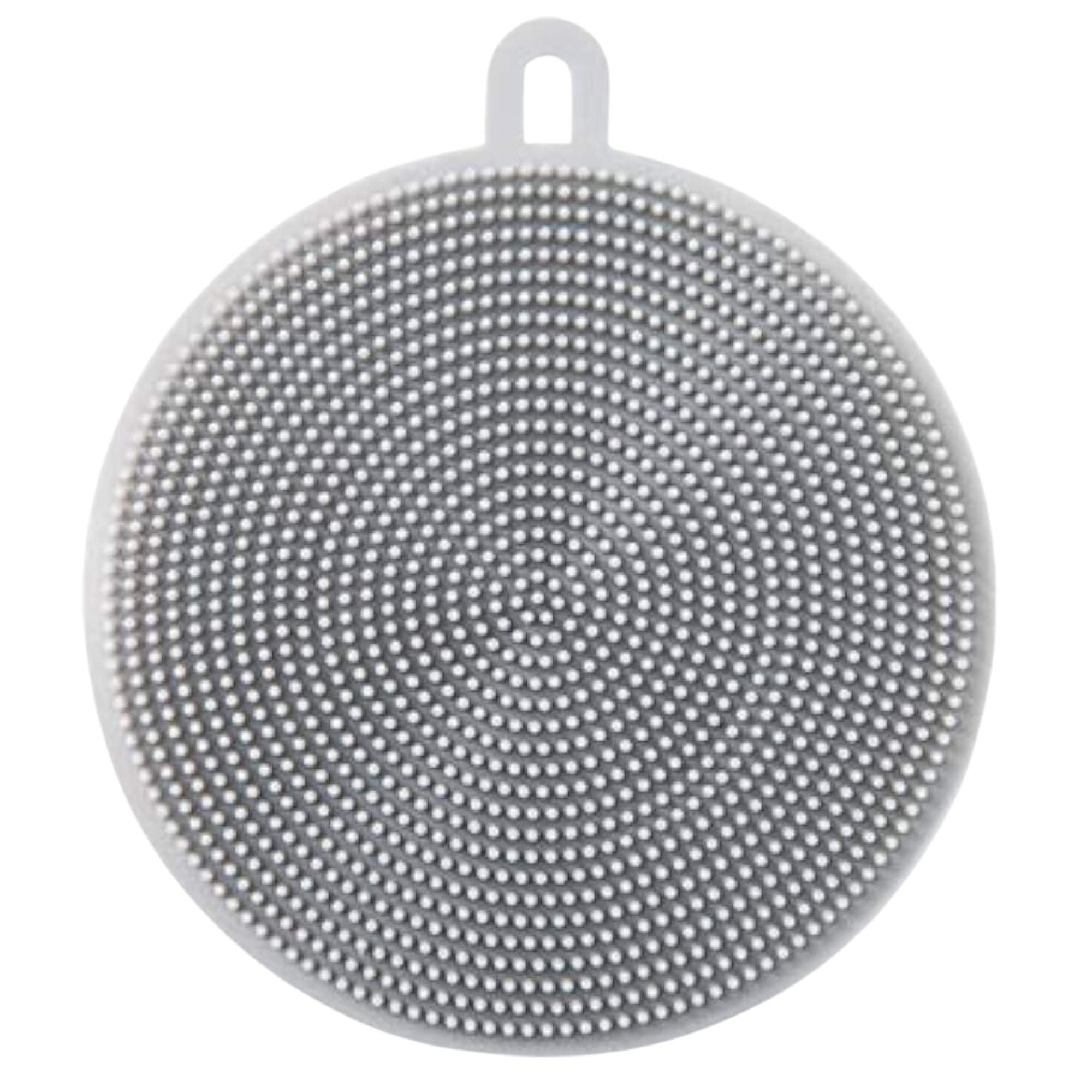 4.3" Round Silicone Sponge Scrubber: 1 Pack Sponges & Scouring Pads Kitchen Accessories product image 7