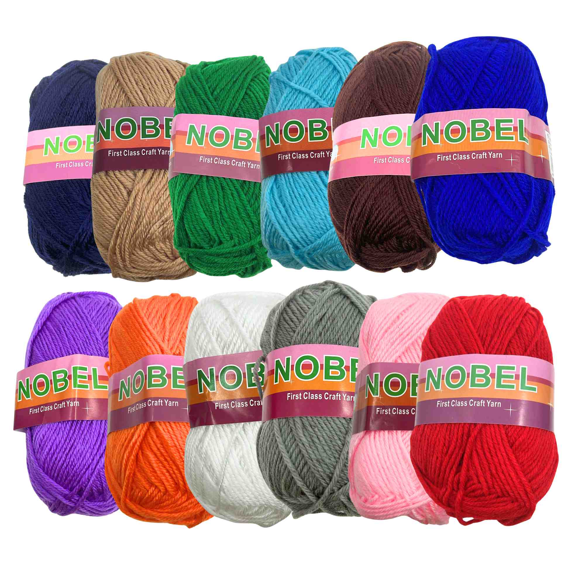 1.76 oz Acrylic Soft Yarn for Crocheting & Knitting: 1 Pack DIY main product image