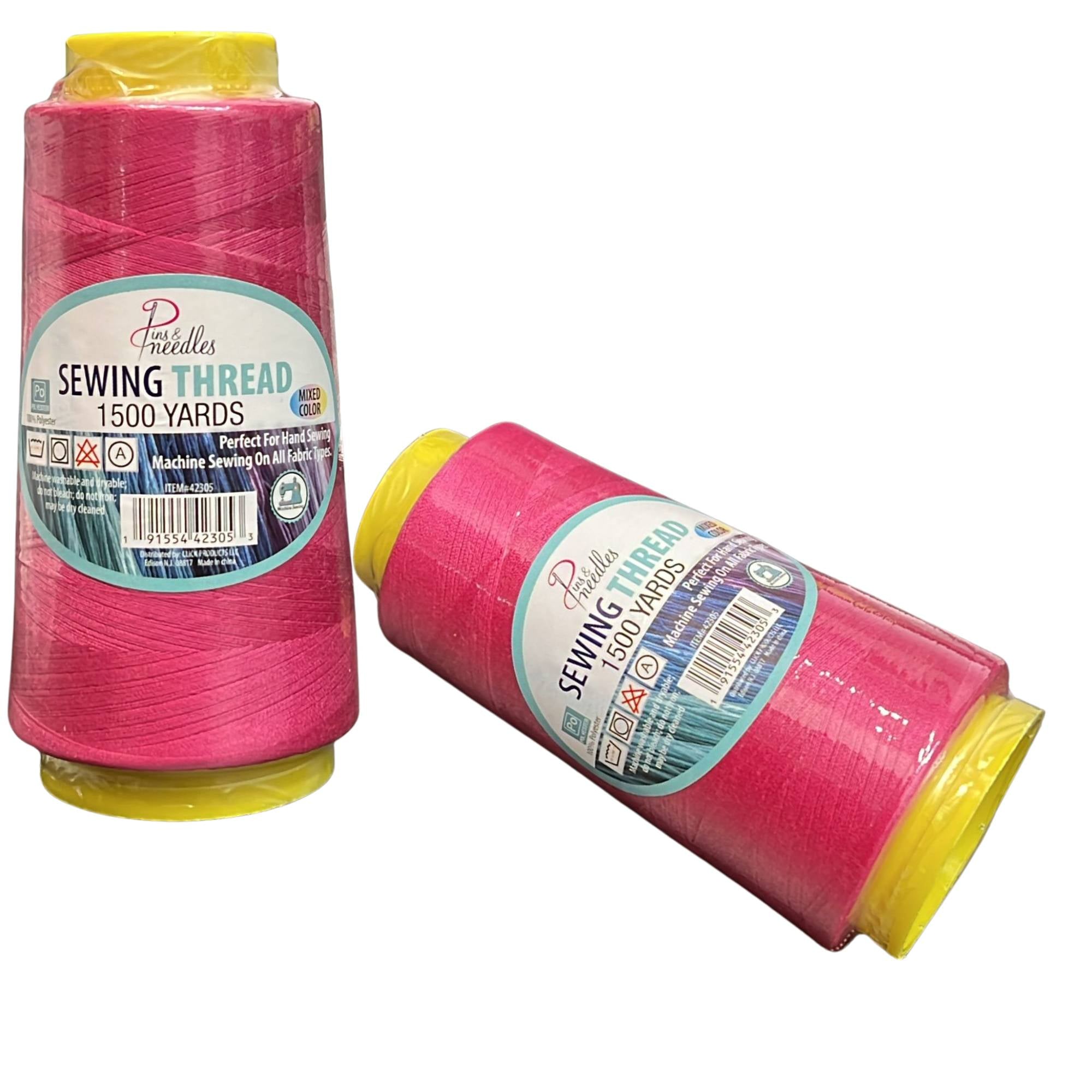 1500 Yards Pins & Needles Sewing Thread:1 Pack DIY product image 9