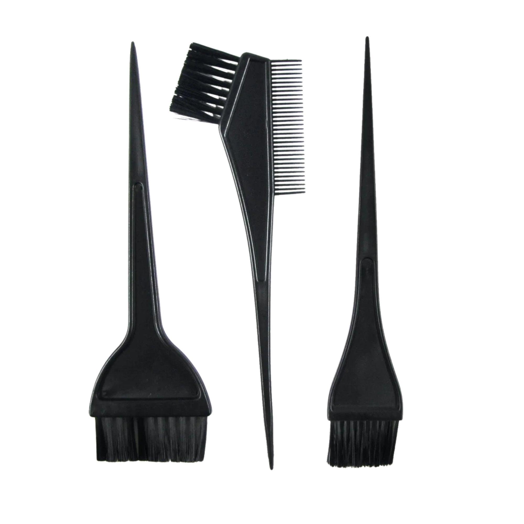 Dye Brush Combo: 3 Pcs Set hair dye brush beauty and personal Hair hairs size and feature image