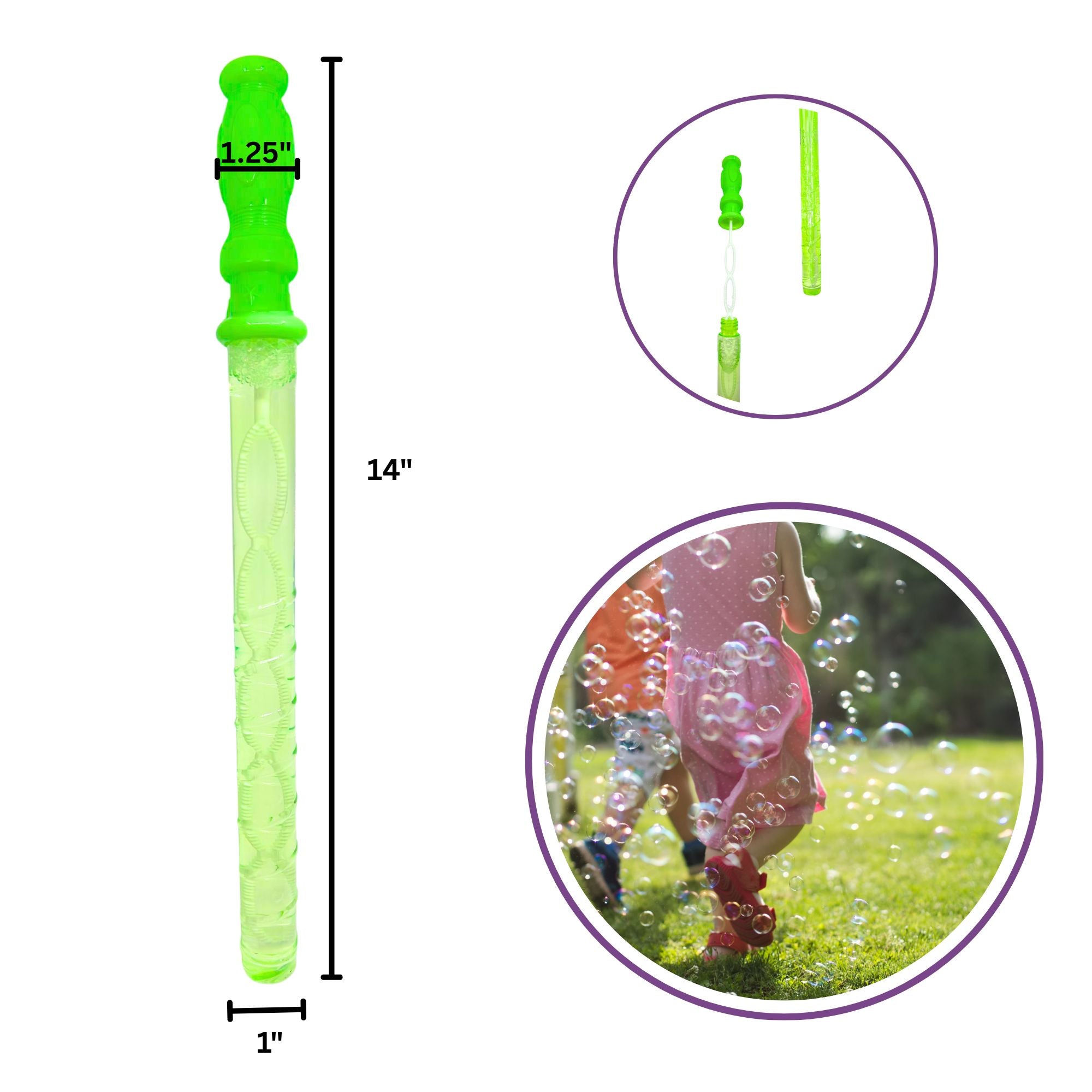 Bubble Blowing Wand: 1 Pack Bubble Blowers Holidays Gift Toys product detail image