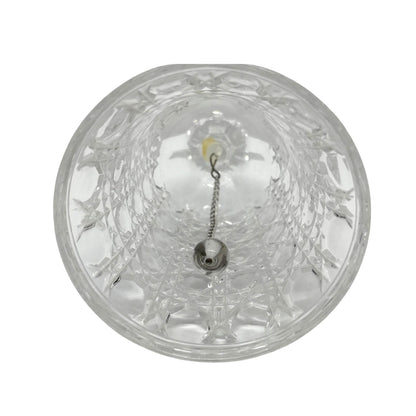 Elegant Decorative Handheld Glass Bell
