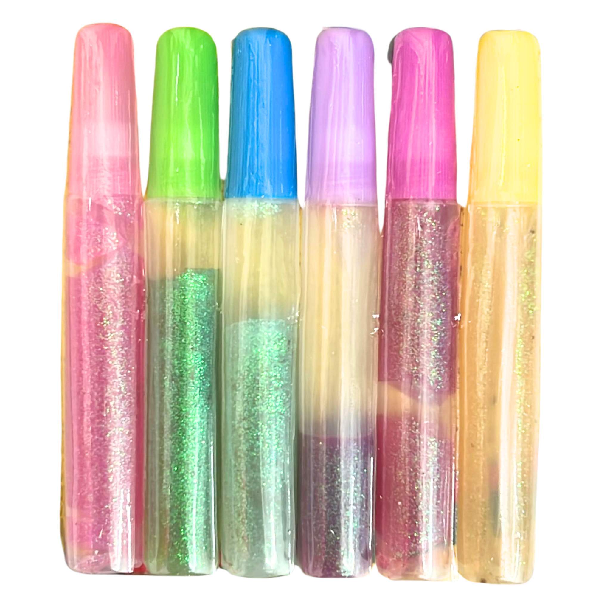 Elite Series –3D Glitter Glue – 6 Color Set, 10ml Each product detail image